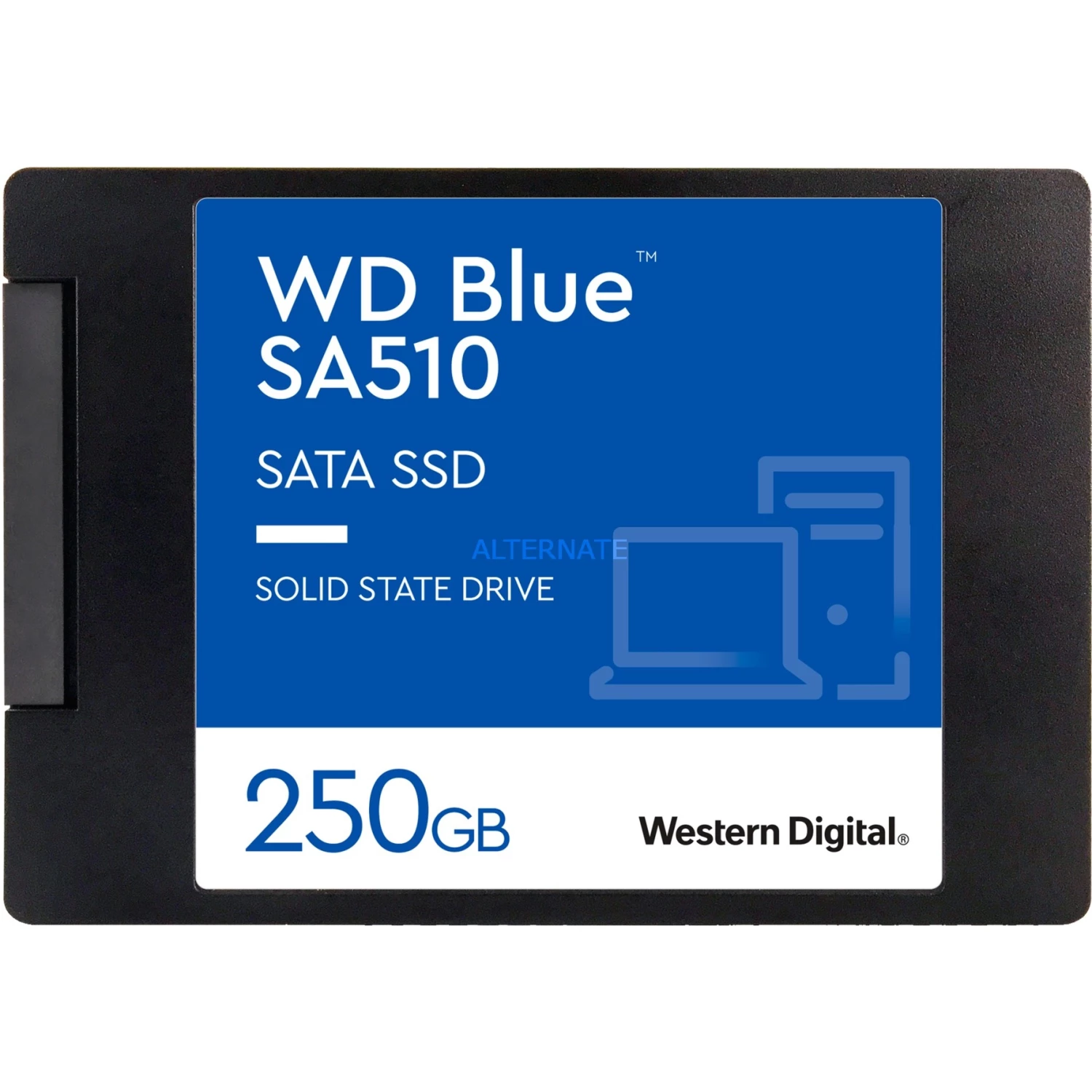 SATA SSD WD Blue SA510 250 GB, SSD (SATA 6 Gb/s, 2,5") 4 SATA SSD WD Blue SA510 250 GB, SSD (SATA 6 Gb/s, 2,5") – Bild 2