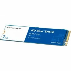 M.2 SSD WD Blue SN570 2 TB, SSD (blau/weiß, PCIe 3.0 X4, NVMe, M.2 2280)