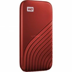WD My Passport SSD 1 TB, Externe SSD (rot, USB-C 3.2 Gen 2 (10 Gbit/s))