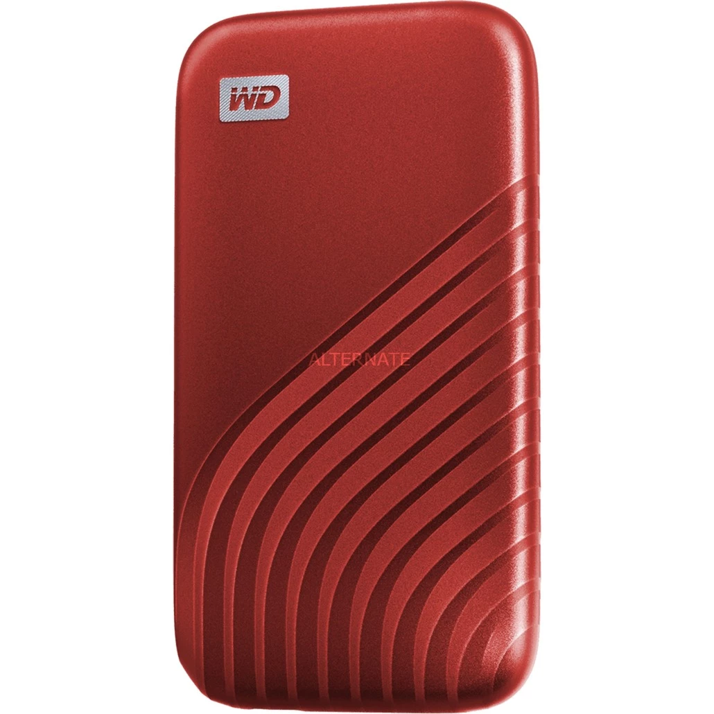 WD My Passport SSD 1 TB, Externe SSD (rot, USB-C 3.2 Gen 2 (10 Gbit/s)) 5 WD My Passport SSD 1 TB, Externe SSD (rot, USB-C 3.2 Gen 2 (10 Gbit/s)) – Bild 3