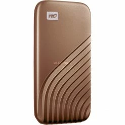 WD My Passport SSD 1 TB, Externe SSD (gold, USB-C 3.2 Gen 2 (10 Gbit/s))
