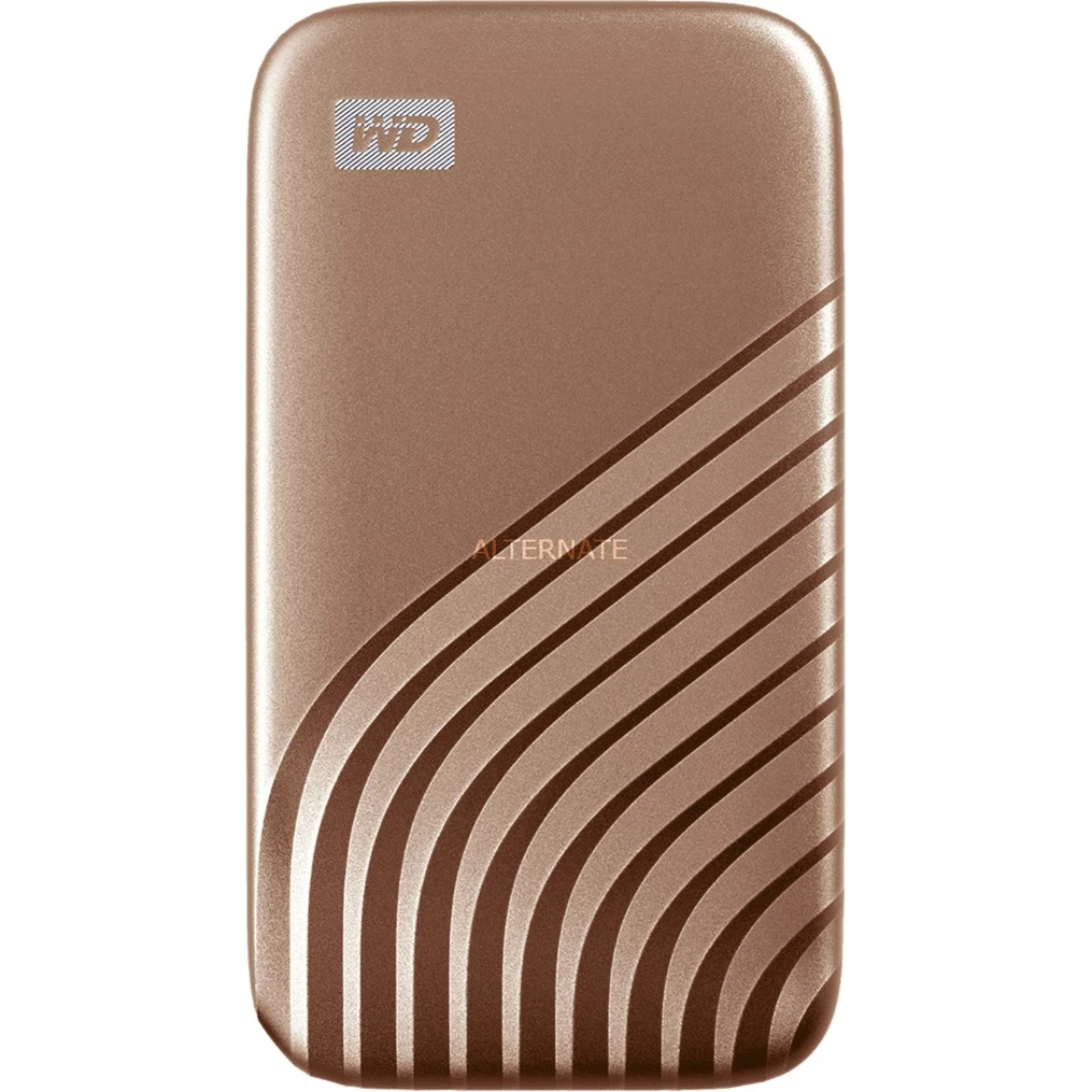 WD My Passport SSD 1 TB, Externe SSD (gold, USB-C 3.2 Gen 2 (10 Gbit/s)) 4 WD My Passport SSD 1 TB, Externe SSD (gold, USB-C 3.2 Gen 2 (10 Gbit/s)) – Bild 2