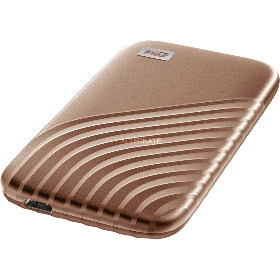 WD My Passport SSD 1 TB, Externe SSD (gold, USB-C 3.2 Gen 2 (10 Gbit/s)) 6 WD My Passport SSD 1 TB, Externe SSD (gold, USB-C 3.2 Gen 2 (10 Gbit/s)) – Bild 4