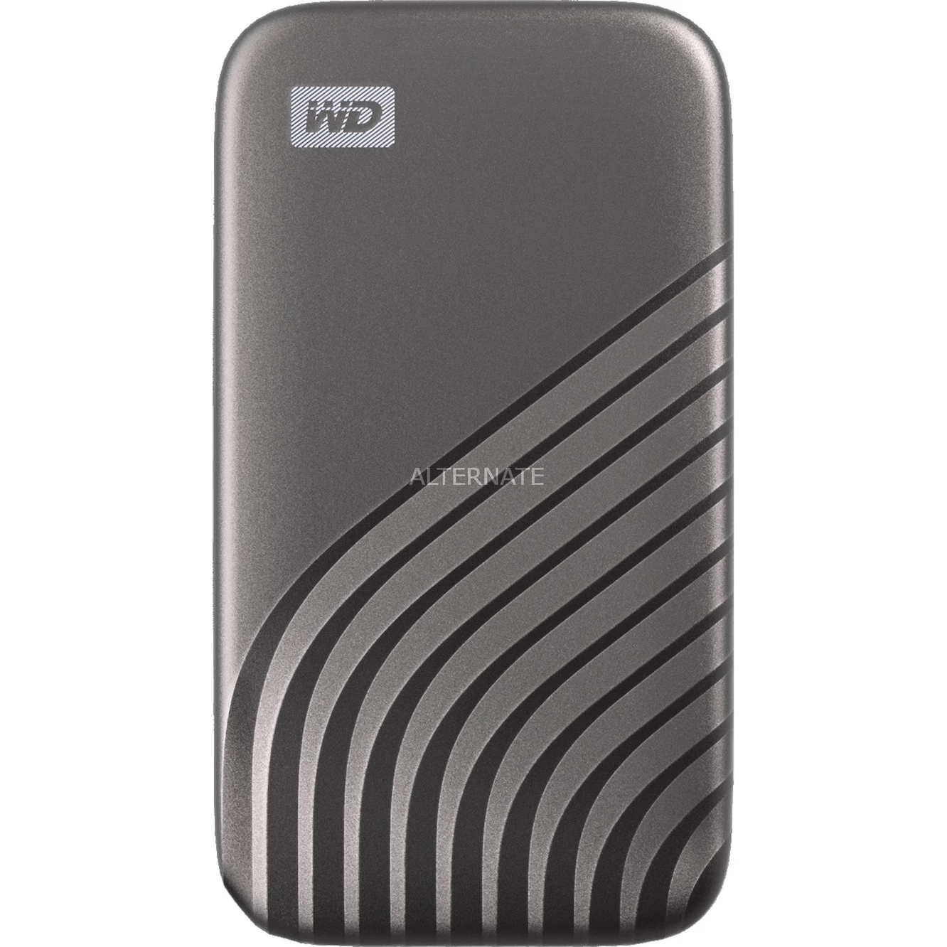WD My Passport SSD 2 TB, Externe SSD (grau, USB-C 3.2 Gen 2 (10 Gbit/s)) 3 WD My Passport SSD 2 TB, Externe SSD (grau, USB-C 3.2 Gen 2 (10 Gbit/s))