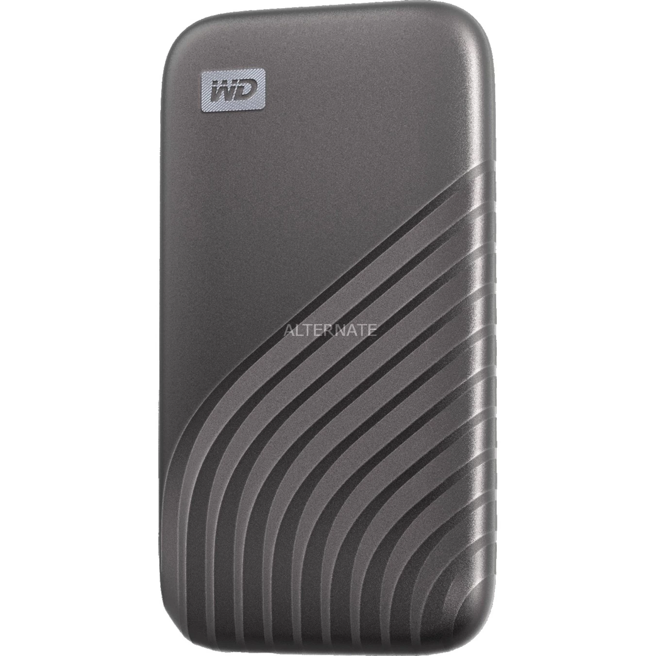WD My Passport SSD 2 TB, Externe SSD (grau, USB-C 3.2 Gen 2 (10 Gbit/s)) 5 WD My Passport SSD 2 TB, Externe SSD (grau, USB-C 3.2 Gen 2 (10 Gbit/s)) – Bild 3