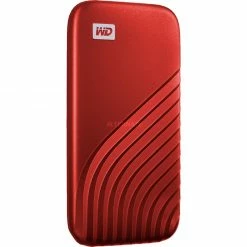 WD My Passport SSD 2 TB, Externe SSD (rot, USB-C 3.2 Gen 2 (10 Gbit/s))
