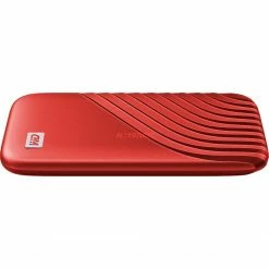 WD My Passport SSD 2 TB, Externe SSD (rot, USB-C 3.2 Gen 2 (10 Gbit/s)) -SSD Festplatten Verkäufe WD My Passport SSD 2 TB Externe SSD@@1697362 5