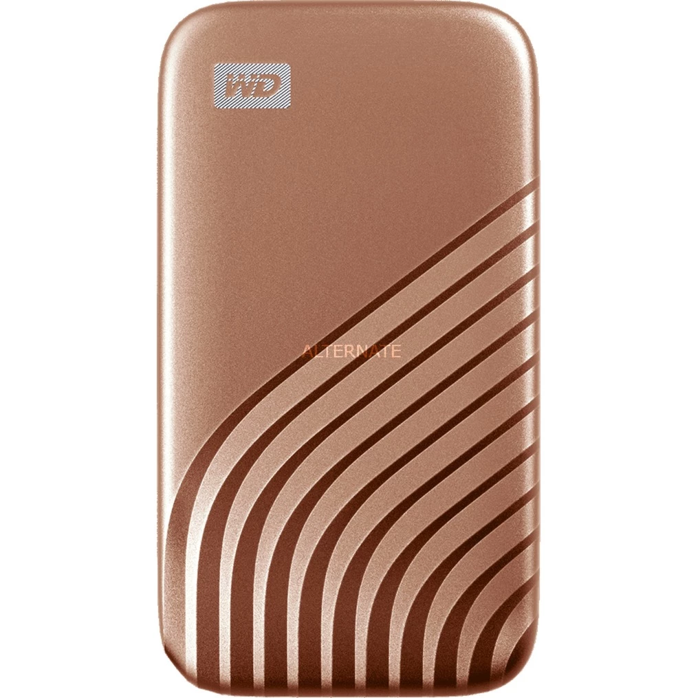 WD My Passport SSD 2 TB, Externe SSD (gold, USB-C 3.2 Gen 2 (10 Gbit/s)) 4 WD My Passport SSD 2 TB, Externe SSD (gold, USB-C 3.2 Gen 2 (10 Gbit/s)) – Bild 2