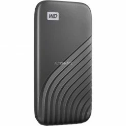 WD My Passport SSD 4 TB, Externe SSD (grau, USB-C 3.2 Gen 2 (10 Gbit/s))