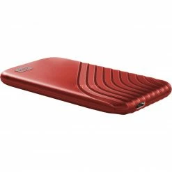WD My Passport SSD 500 GB, Externe SSD (rot, USB-C 3.2 Gen 2 (10 Gbit/s)) -SSD Festplatten Verkäufe WD My Passport SSD 500 GB Externe SSD@@1697313 4