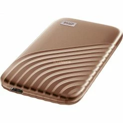 WD My Passport SSD 500 GB, Externe SSD (gold, USB-C 3.2 Gen 2 (10 Gbit/s)) -SSD Festplatten Verkäufe WD My Passport SSD 500 GB Externe SSD@@1697314 3