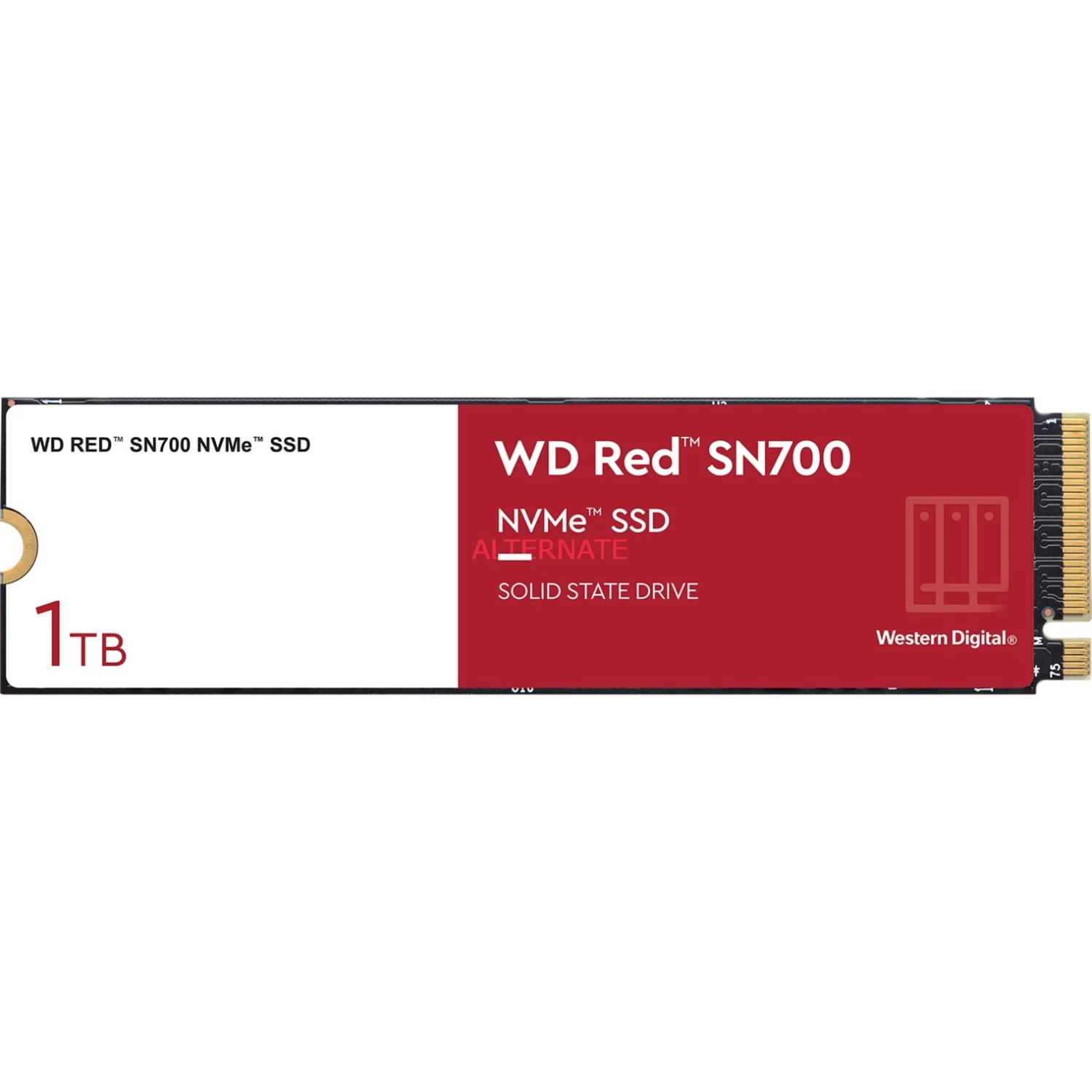 M.2 SSD WD Red SN700 1 TB, SSD (PCIe 3.0 X4, NVMe, M.2 2280) 5 M.2 SSD WD Red SN700 1 TB, SSD (PCIe 3.0 X4, NVMe, M.2 2280) – Bild 3