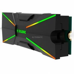 Festplattenkühler Xilence M2SSD.B.ARGB, Kühlkörper (schwarz, Unterstützt M.2 2280 SSD) -SSD Festplatten Verkäufe Xilence M2SSD B ARGB K hlk rper@@1806373 2